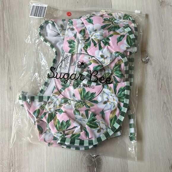 SUGAR BEE CLOTHING
Skirt Bikini - Magnolia Size 7 NWT in packaging - Picture 6 of 7